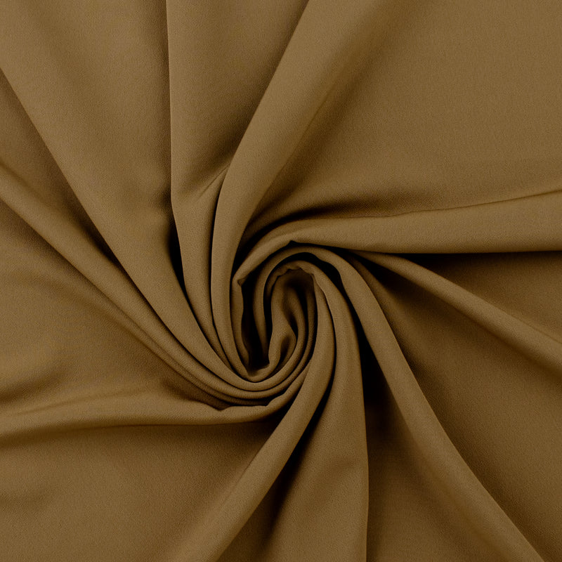 Polyester Solid - CLARA - 035 - Light Brown