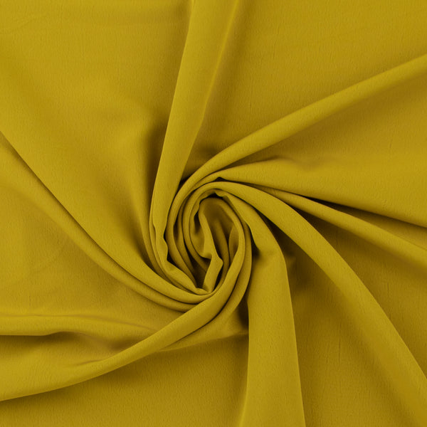 Polyester Solid - CLARA - 037 - Mustard