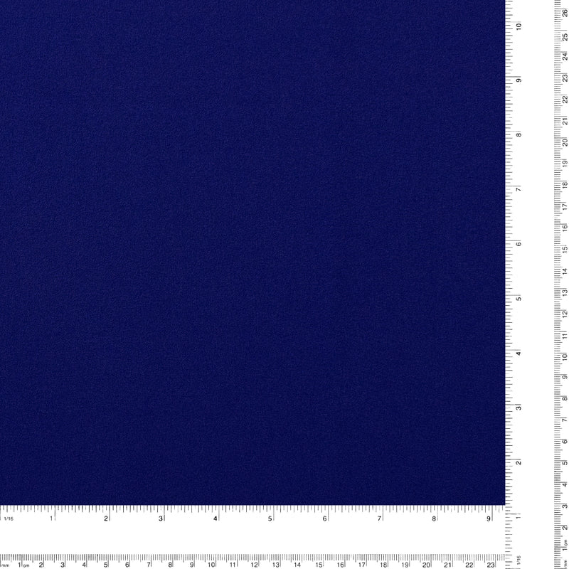 Polyester Solid - CLARA - 047 - Indigo