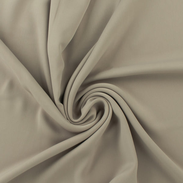 Polyester Solid - CLARA - 050 - Taupe