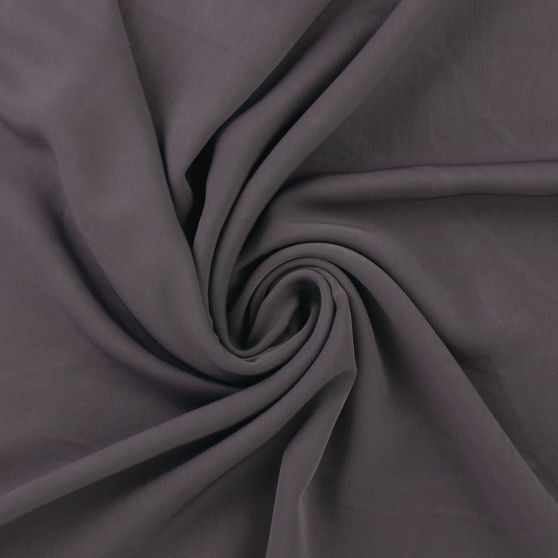 Polyester Solid - CLARA - 051 - Dark Grey