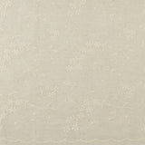 Embroidered Poly-Linen Blend - IN BLOOM - 002 - Natural