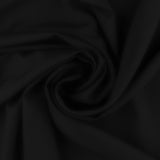 Tissu pour costume extensible ASPECT LIN uni - TEXTURA - 004 - Noir