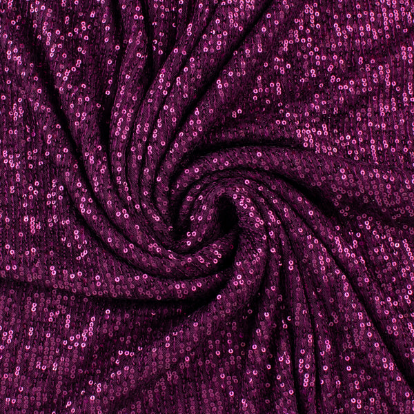 Sequin Mesh - SOIREE - 005 - Wine