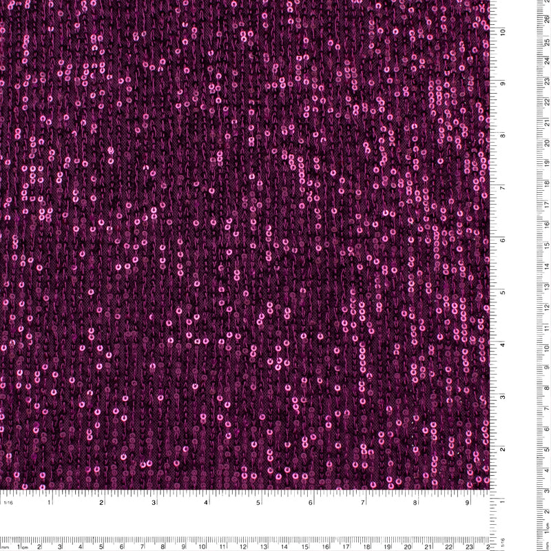 Sequin Mesh - SOIREE - 005 - Wine