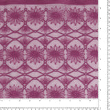 Embroidered Mesh - SOIREE - 001 - Magenta