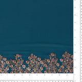 Chiffon métallisé - SONIA SARI - 005 - Sarcelle