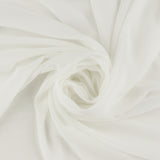 Chiffon Solid - MUSE - 002 - White