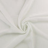 Solid Chiffon - FASHION FORM - 002 - White