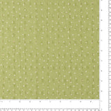 Chiffon Jacquard Imprimé - ANGELINA - 002 - Céleri