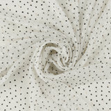 Printed Chiffon Jacquard - ANGELINA - 004 - Offwhite