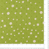 Chiffon Jacquard Imprimé - ANGELINA - 006 - Lime