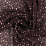Printed Chiffon Jacquard - ANGELINA - 007 - Plum