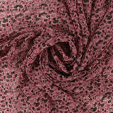 Chiffon Jacquard Imprimé - ANGELINA - 012 - Fuschia
