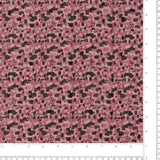Chiffon Jacquard Imprimé - ANGELINA - 012 - Fuschia