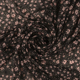 Printed Chiffon Jacquard - ANGELINA - 015 - Black