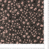 Printed Chiffon Jacquard - ANGELINA - 015 - Black