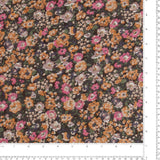 Chiffon Jacquard Imprimé - ANGELINA - 017 - Brun
