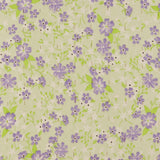 Chiffon Jacquard Imprimé - ANGELINA - 025 - Crème