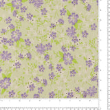 Chiffon Jacquard Imprimé - ANGELINA - 025 - Crème