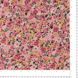Chiffon Jacquard Imprimé - ANGELINA - 027 - Rose