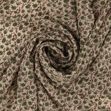 Chiffon Jacquard Imprimé - ANGELINA - 028 - Nude