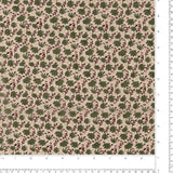 Chiffon Jacquard Imprimé - ANGELINA - 028 - Nude