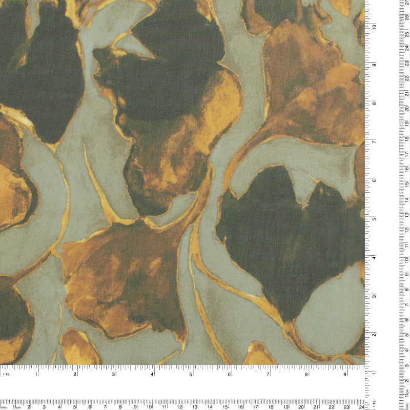 Printed Chiffon - GEMELLA - 001 - Slate