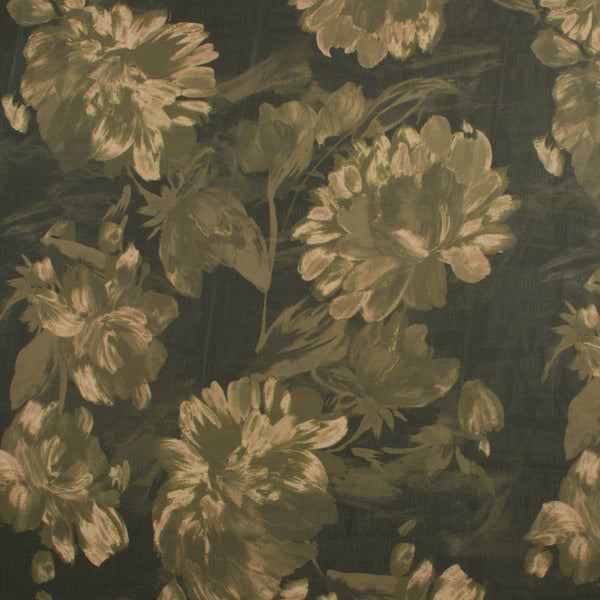 Printed Chiffon - GEMELLA - 003 - Black