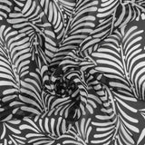 Chiffon Imprimé - MUSE - 003 - Noir