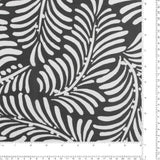 Chiffon Imprimé - MUSE - 003 - Noir