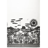 Chiffon Imprimé - MUSE - 004 - Blanc
