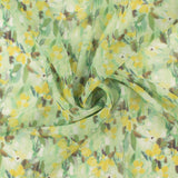 Printed Chiffon - DAY DREAM - 004 - Mint