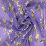 Printed Chiffon - COVENT GARDEN - 002 - Lilac