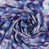 Printed Chiffon - LAST DANCE - 001 - Blue
