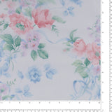 Organdi imprimé - ELEGANZA - 003 - Blanc