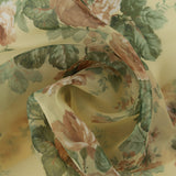 Organdi imprimé - ELEGANZA - 004 - Vert