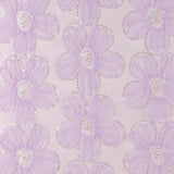 Sequined 3D Mesh - PRINCESS CHARLOTTE - 001 - Lavander