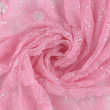 Sequined 3D Mesh - PRINCESS CHARLOTTE - 003 - Light Pink
