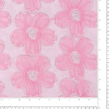 Sequined 3D Mesh - PRINCESS CHARLOTTE - 003 - Light Pink