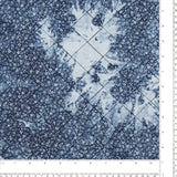 Tissu piqué pour veste - VRAI BLEU - 001 - Denim