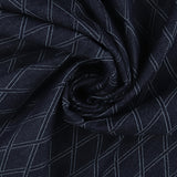 Denim Jacquard à losange - VRAI BLEU - 001 - Bleu Foncé
