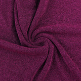 Metallic Jacquard Knit - CROWN JEWELS - 004 - Purple