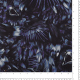 Satin imprimé - KATIE - 005 - Encre