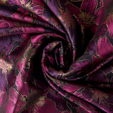 Jacquard Métallisé - BROCART ANTOINETTE - 002 - Sangria