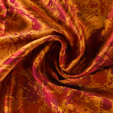 Metallic Floral Motif - ANTOINETTE BROCADE - 001 - Red