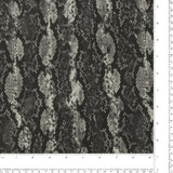 Scuba Crepe Print - TARRAH - 002 - Onyx