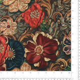Scuba Crepe Print - TARRAH - 005 - Sienna