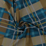 Scuba Crepe Print - TARRAH - 007 - Teal