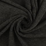 Rib Knit - MANHATTAN - 002 - Charcoal